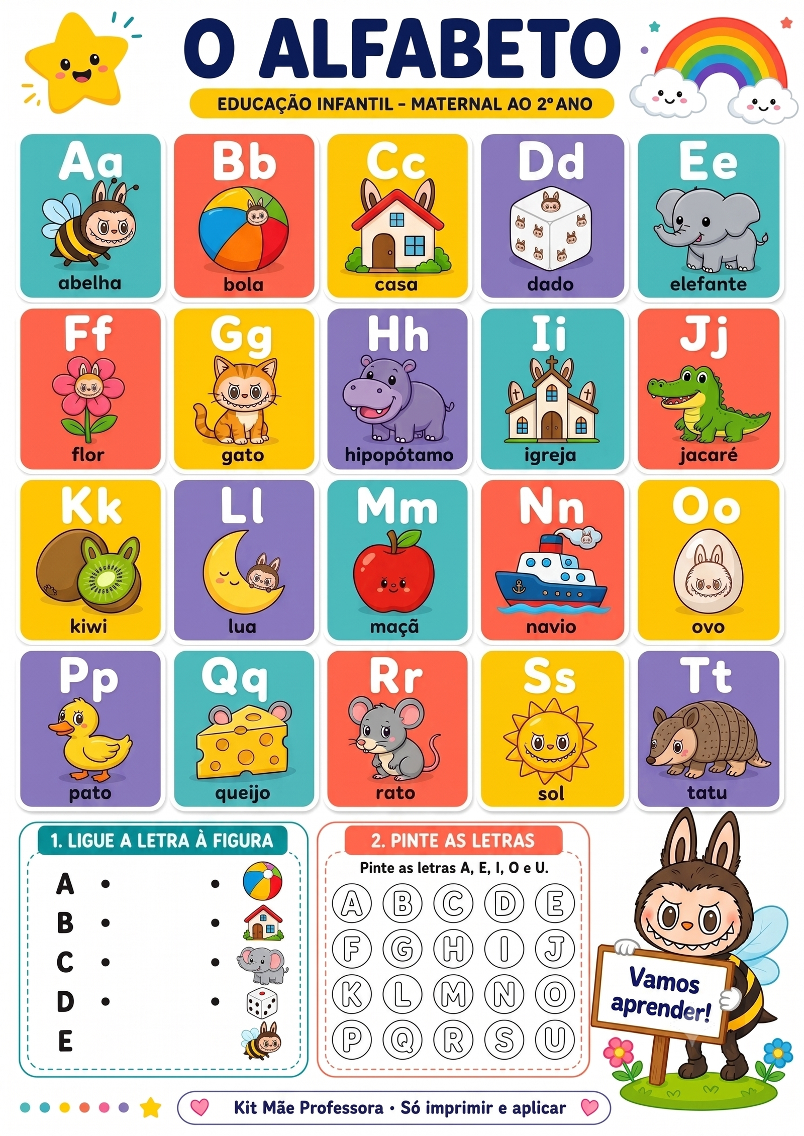 Visualização da Folha de Atividade de Matemática
